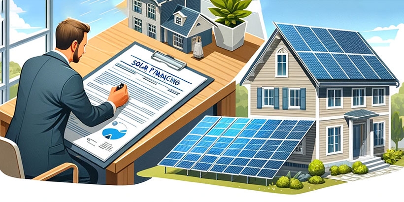 Considerations for choosing solar financing