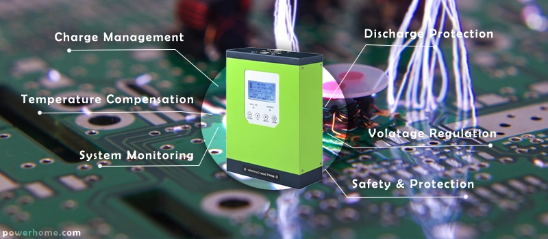 Functions of solar charge controller