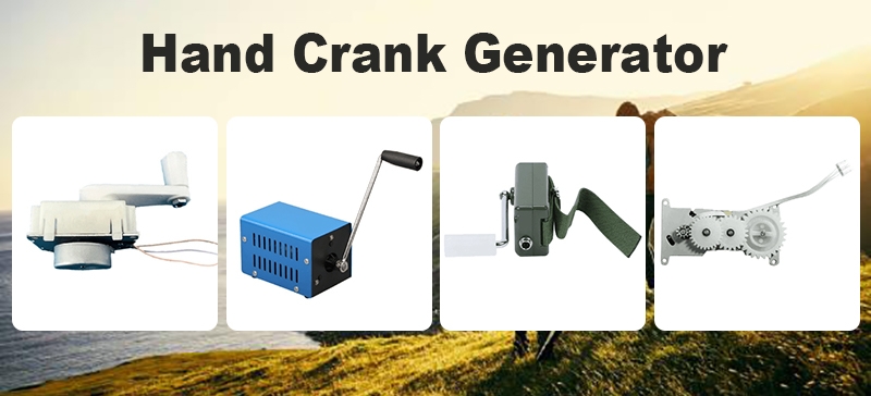 Introduction to hand crank generators