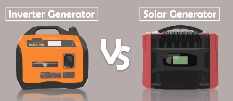 Inverter generator vs solar generator