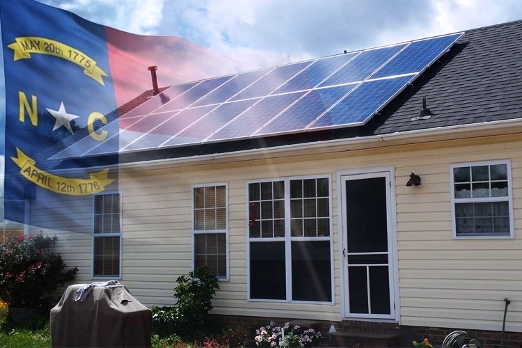 North Carolina solar panel