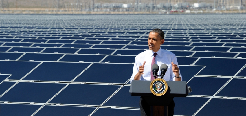 Obama solar panel