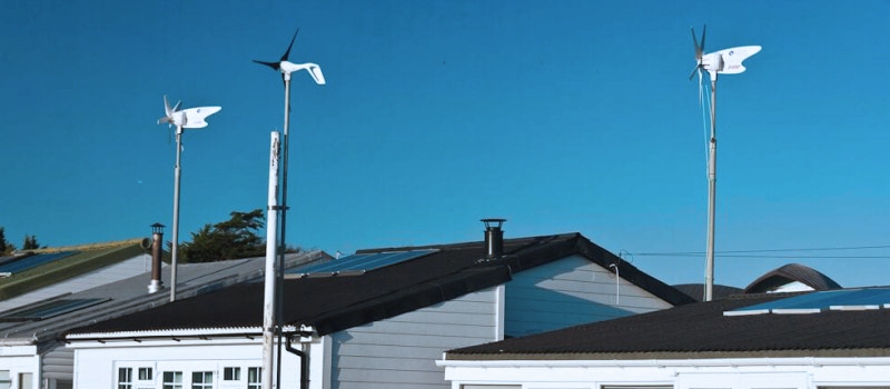 Residential wind turbines