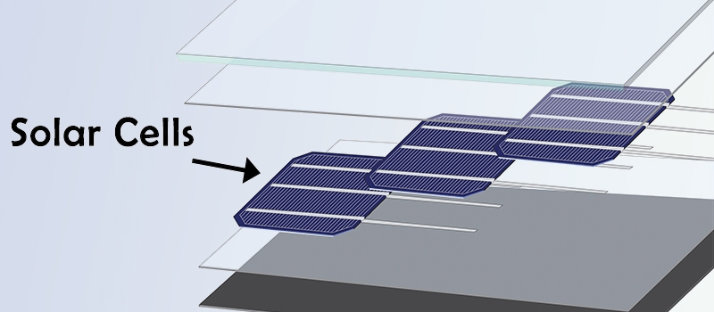 Solar panel build-up