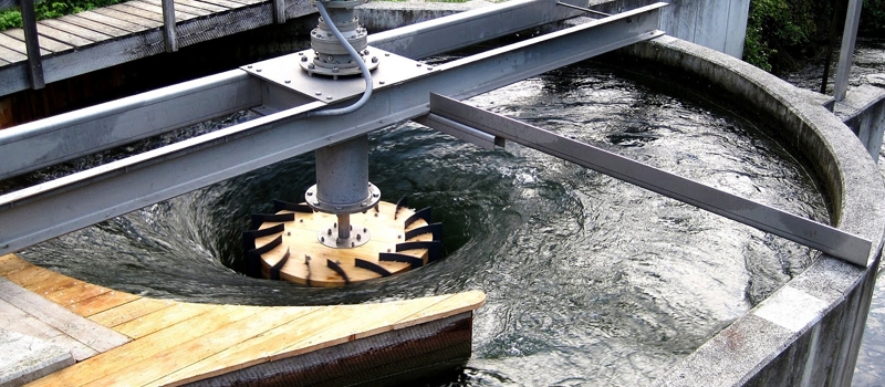 Working water turbine