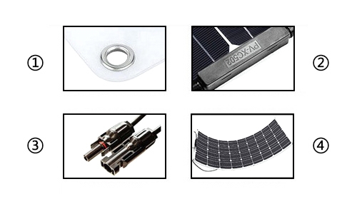120w flexible solar panel details