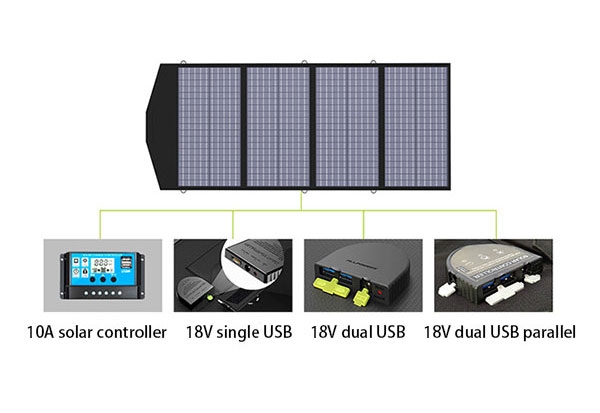 140W flexible pv panel different output circuits