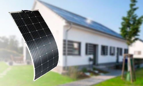 150W flexible solar panel feature