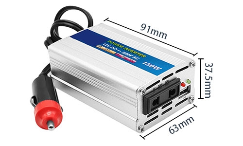 150W modified sine wave inverter sizes