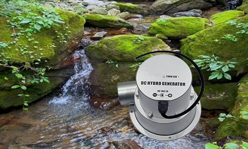 18V micro hydroelectric generator feature