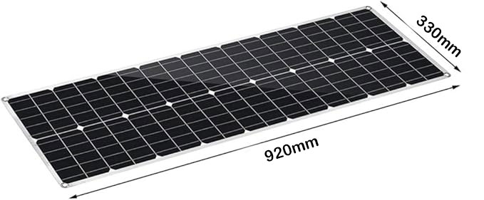 300W flexible solar panel sizes