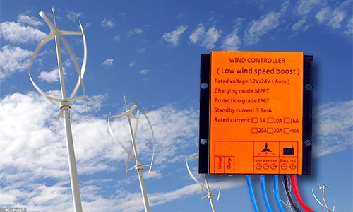 300W wind turbine controller feature
