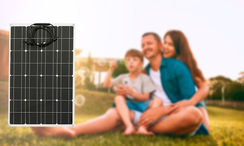 80W flexible solar panel feature